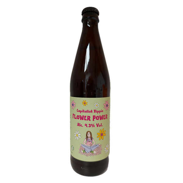 Flower Power beer artwork