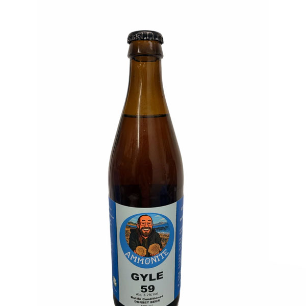 Lyme Regis Ammonite beer artwork