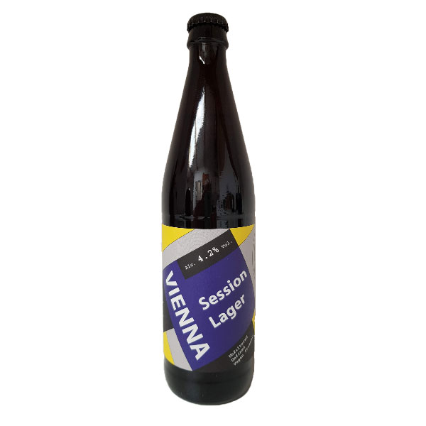 Vienna Session Lager beer artwork