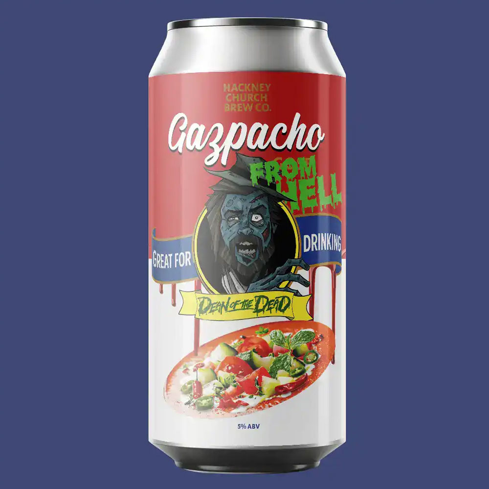 Gazpacho From Hell beer artwork