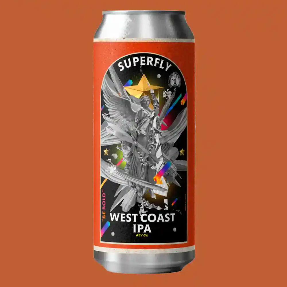 Superfly beer artwork