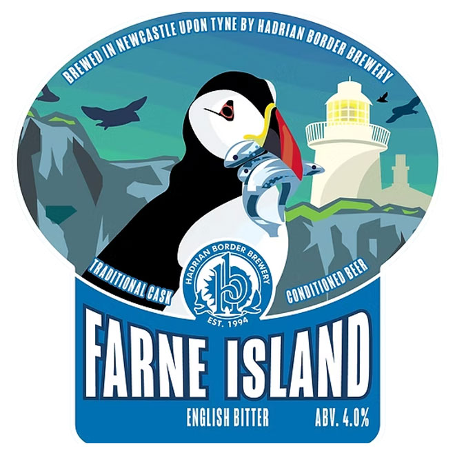 Farne Island beer artwork