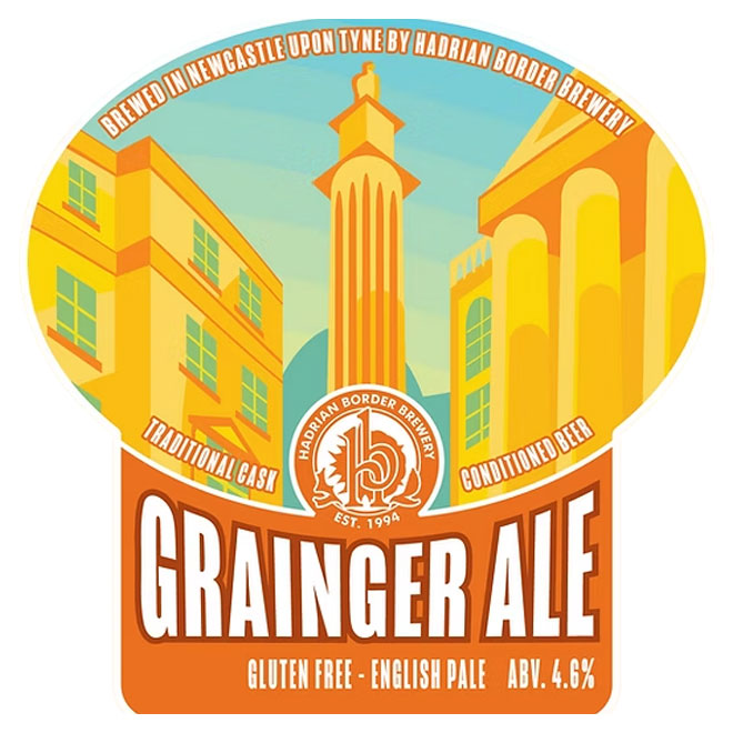Grainger Ale beer artwork
