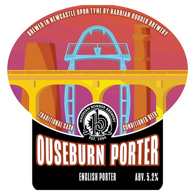 Ouseburn Porter beer artwork