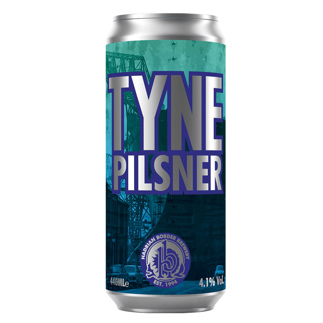 Tyne Pilsner beer artwork