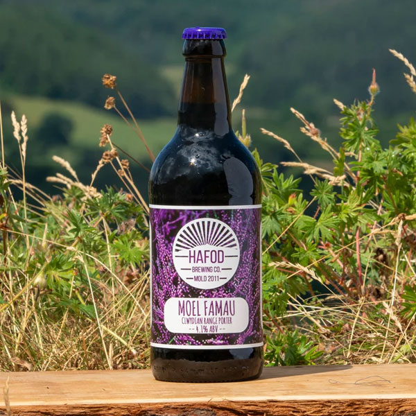 Moel Famau beer artwork