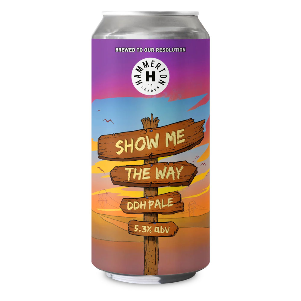 SHOW ME THE WAY beer artwork
