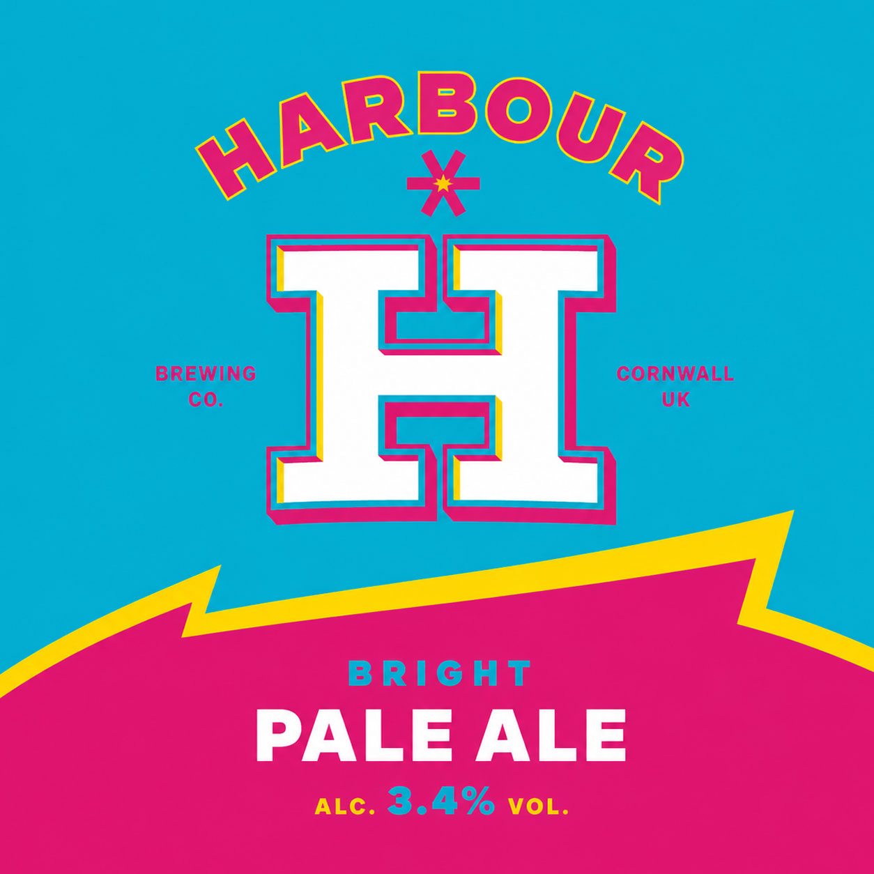 Bright Pale Ale beer artwork