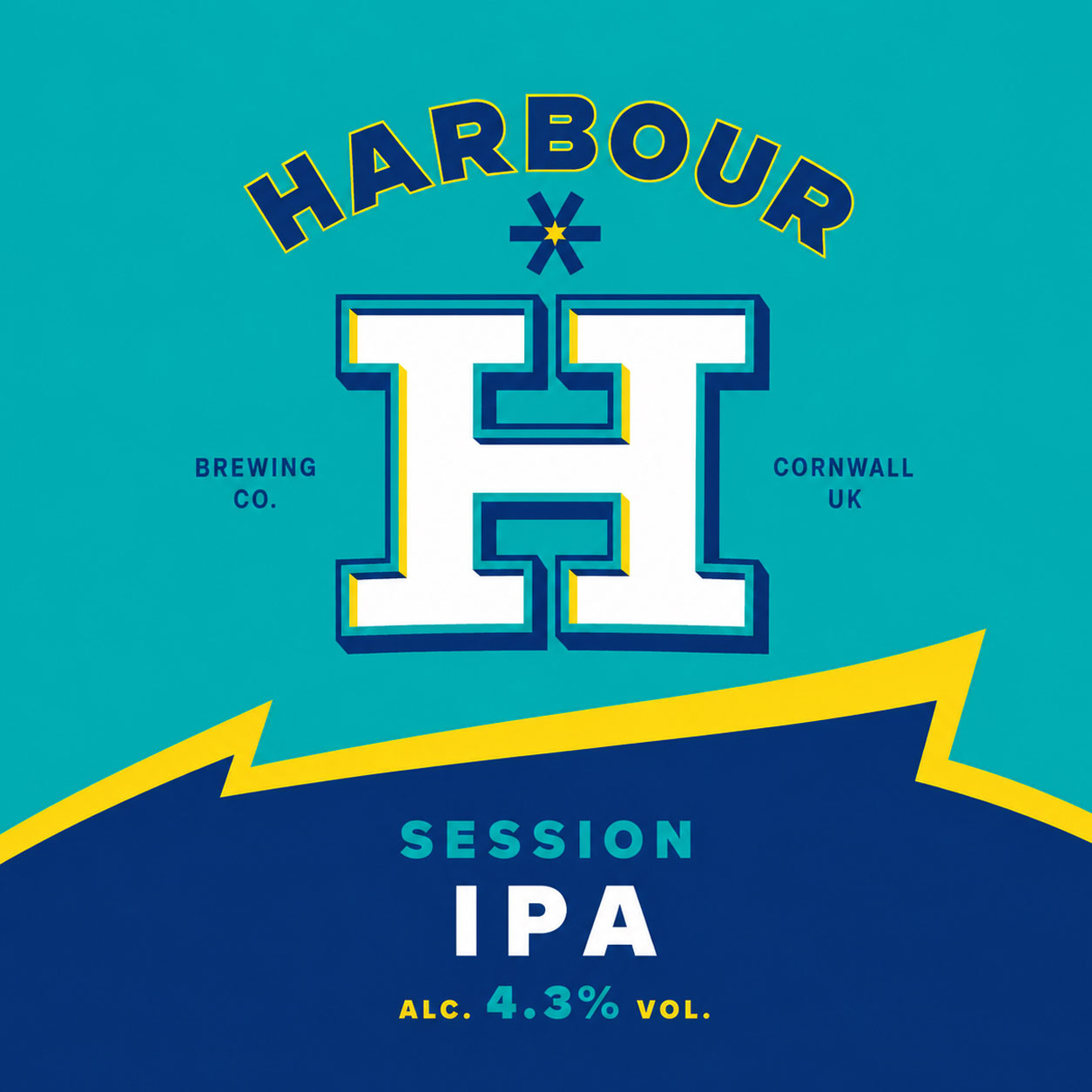Session IPA beer artwork