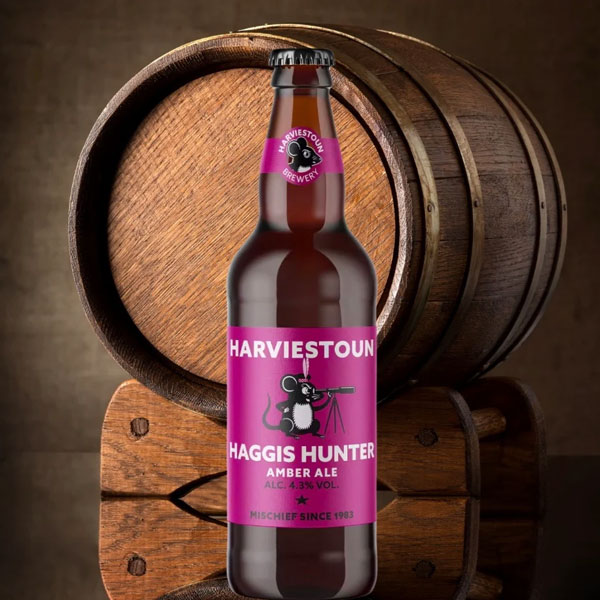 Haggis Hunter beer artwork