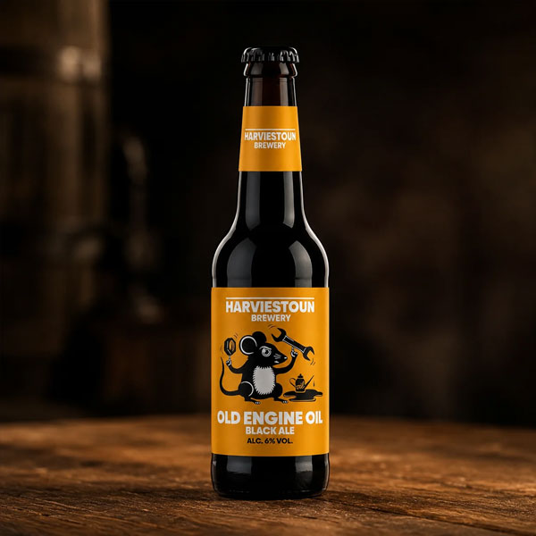Old Engine Oil beer artwork