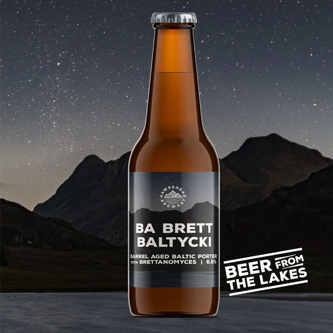 Barrel Aged Baltic Porter with Brettanomyces beer artwork