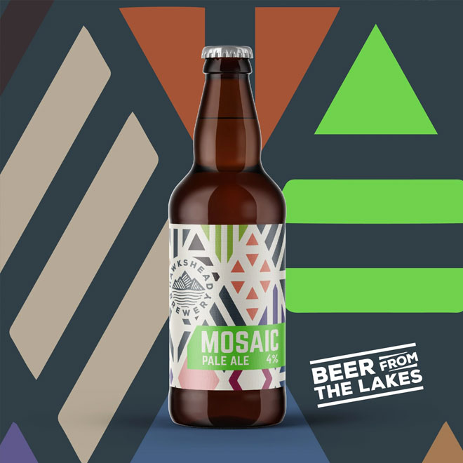 Mosaic Pale Ale beer artwork