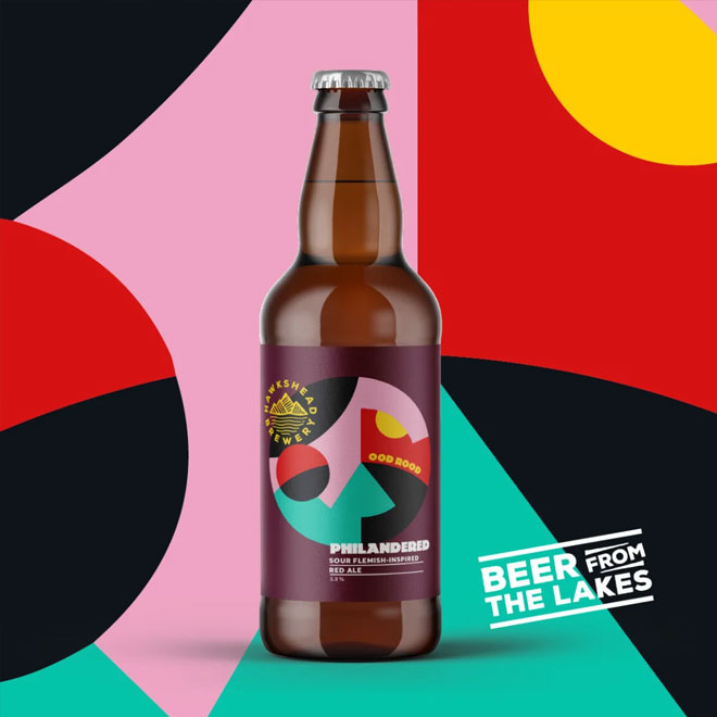 Philandered (Ood Rood) beer artwork