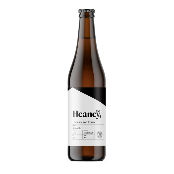 VSB 002 Hammer and Tongs beer artwork
