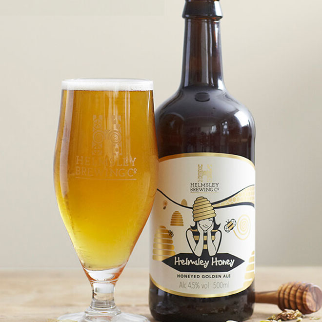 Helmsley Honey beer artwork