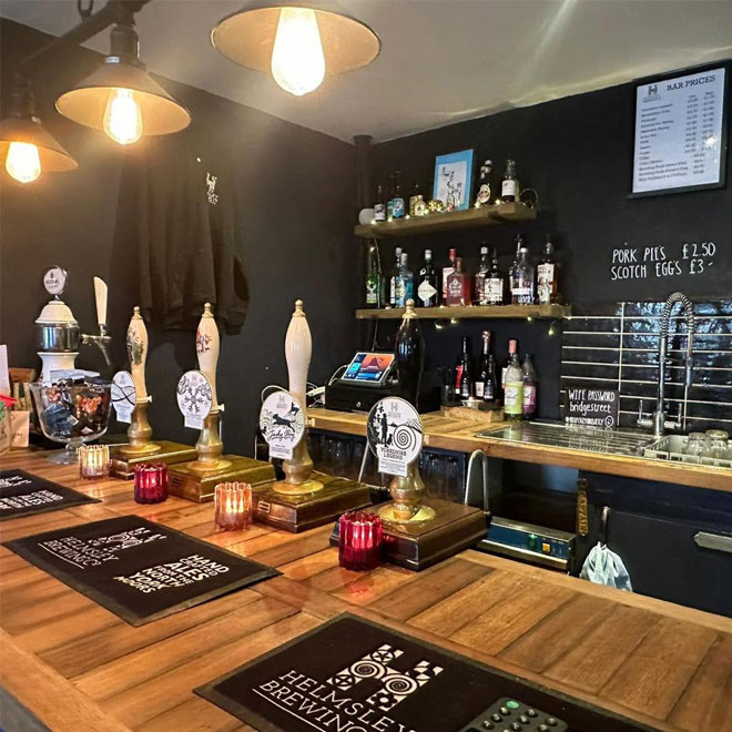 Helmsley Brewing Co Brew Tap taproom