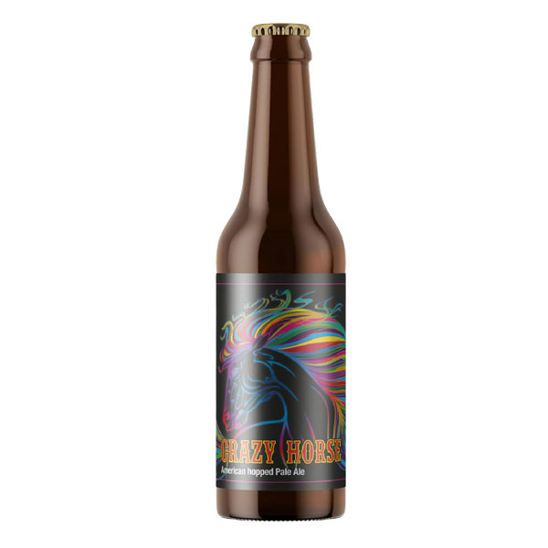 Crazy Horse beer artwork