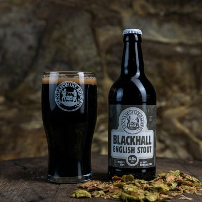 Blackhall English Stout beer artwork