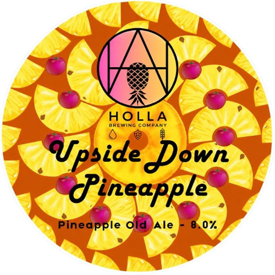Artwork for Upside Down Pineapple by Holla Brewing