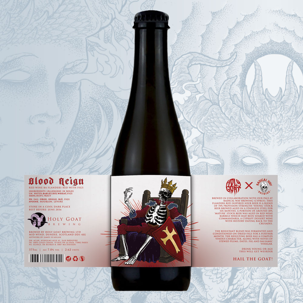 Blood Reign beer artwork