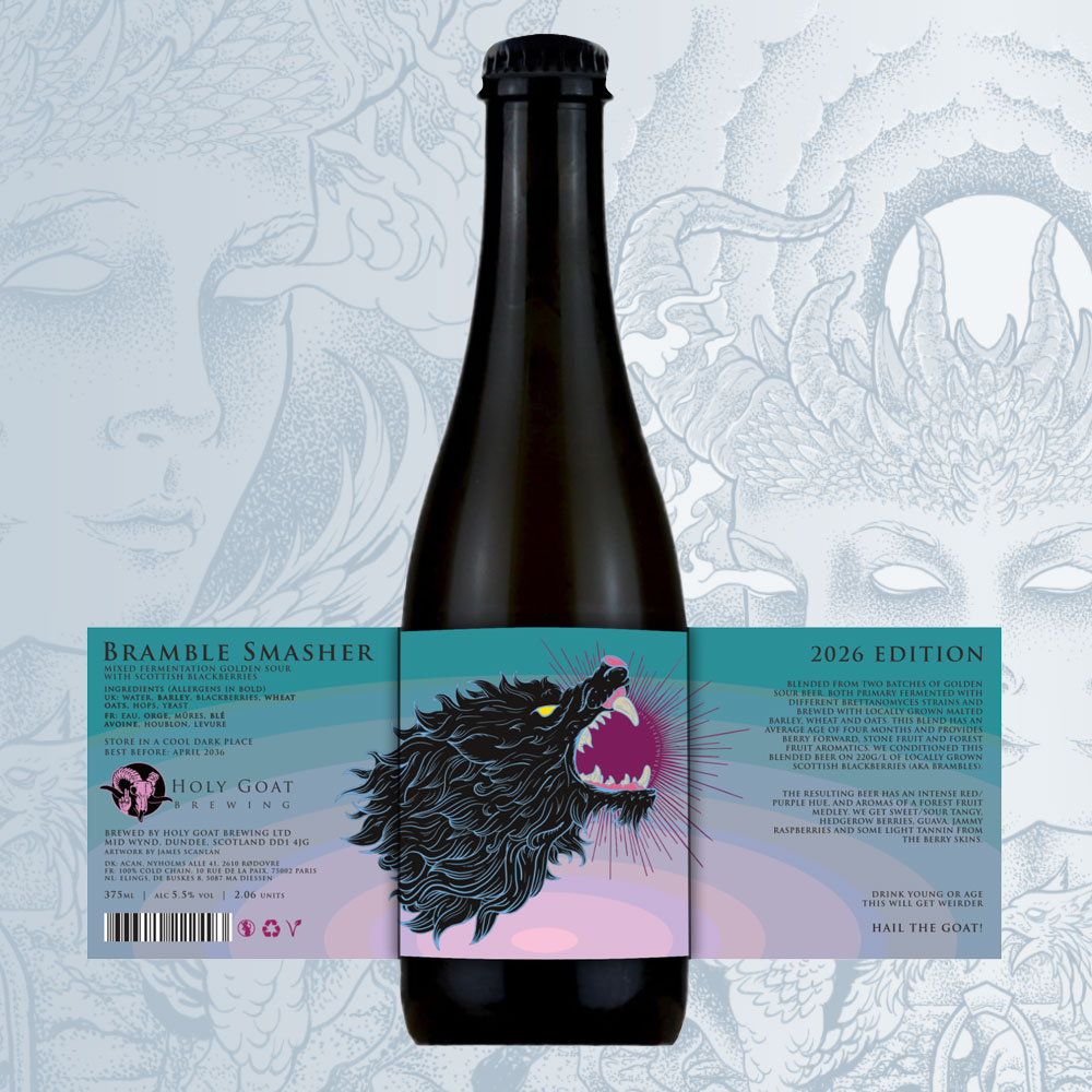 Bramble Smasher 2026 beer artwork
