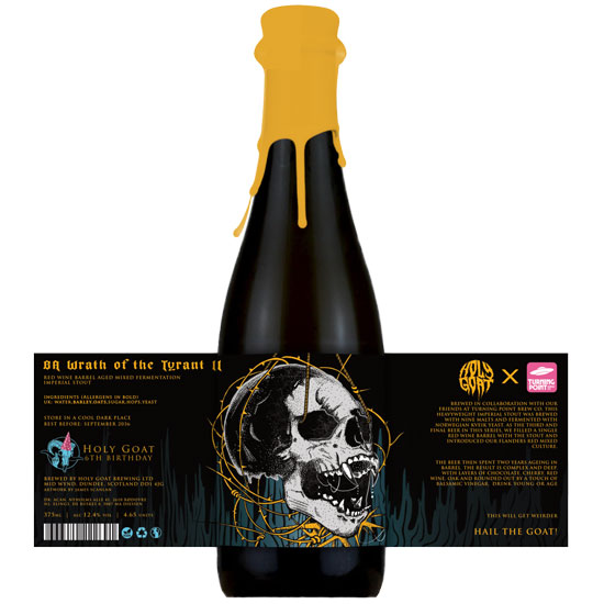 BA Wrath of the Tyrant II beer artwork