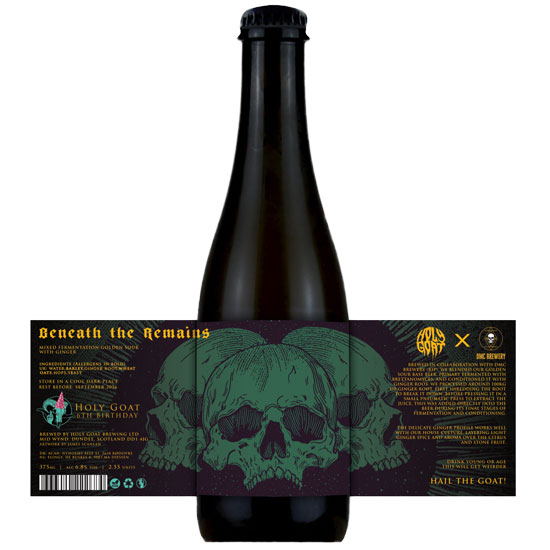 Beneath the Remains beer artwork