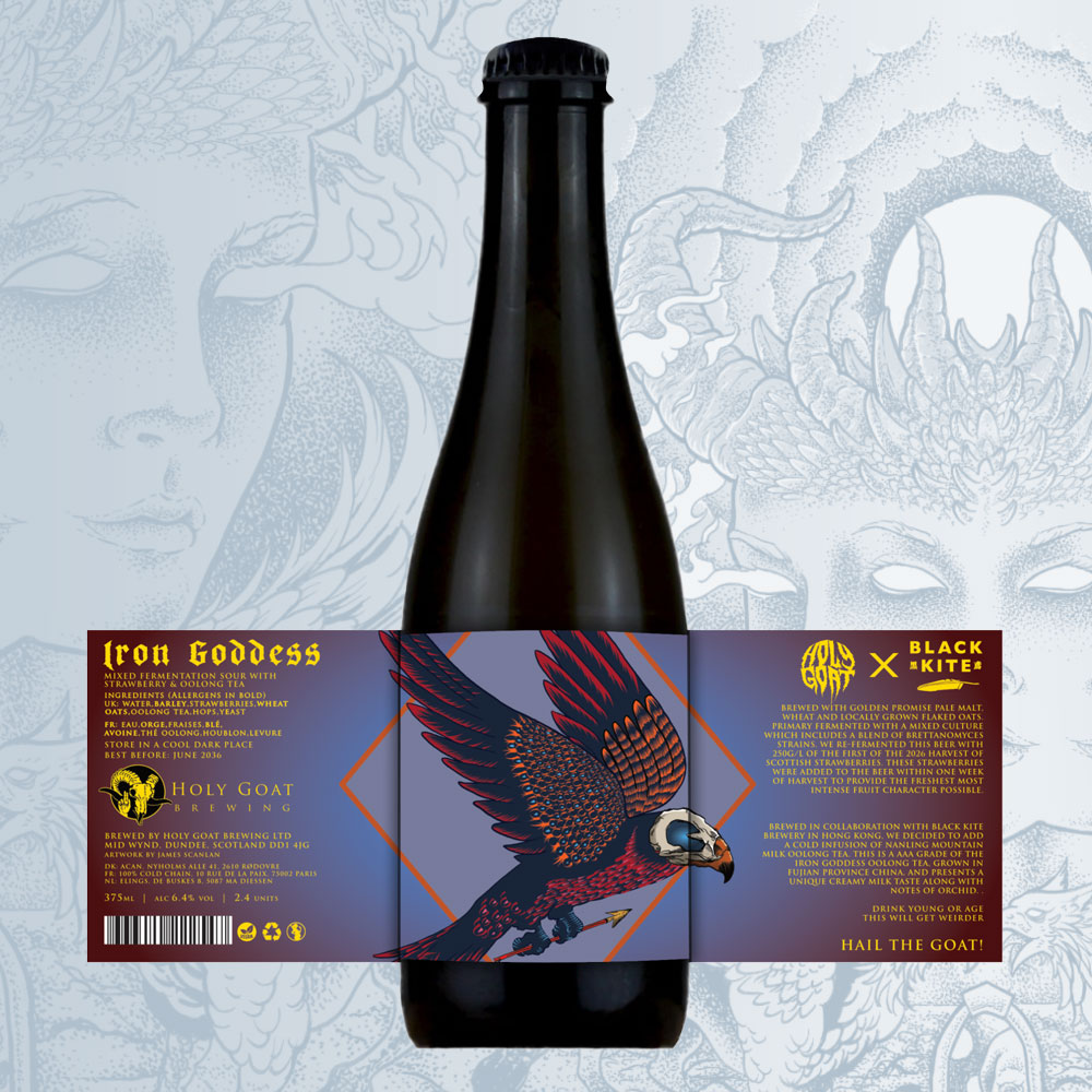 Iron Goddess beer artwork