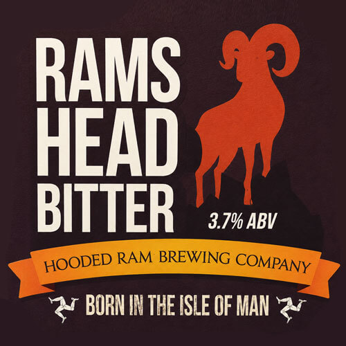 Rams Head Bitter beer artwork