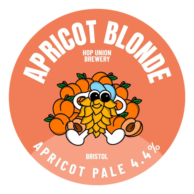 Apricot Blonde beer artwork
