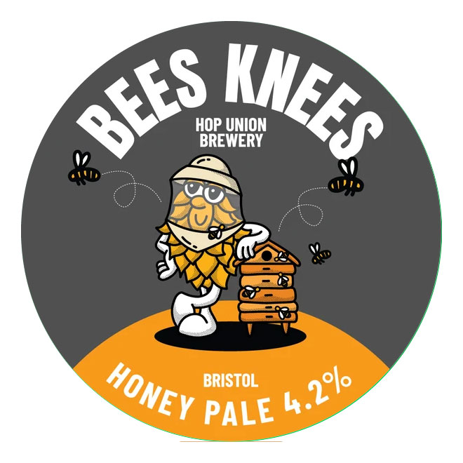 Bees Knees beer artwork