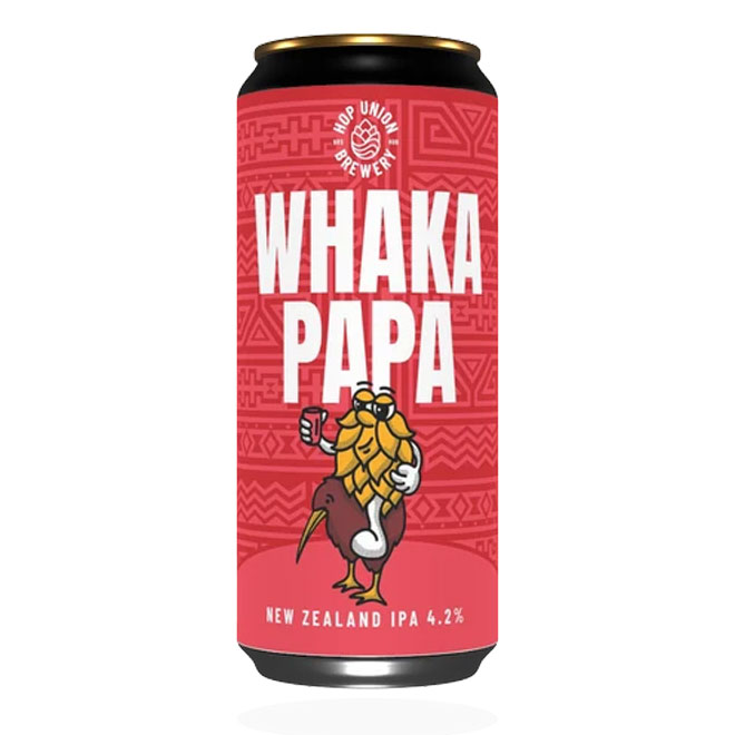 Whakapapa beer artwork