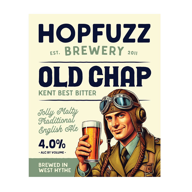 Old Chap beer artwork