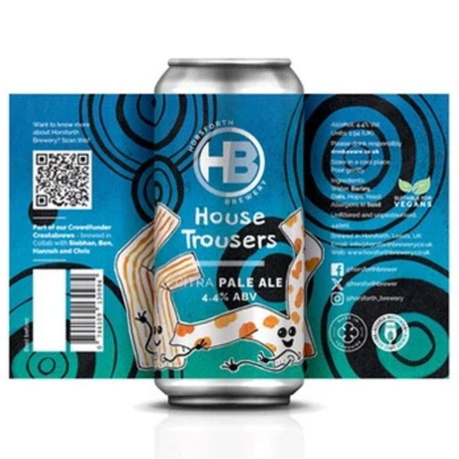 House Trousers beer artwork