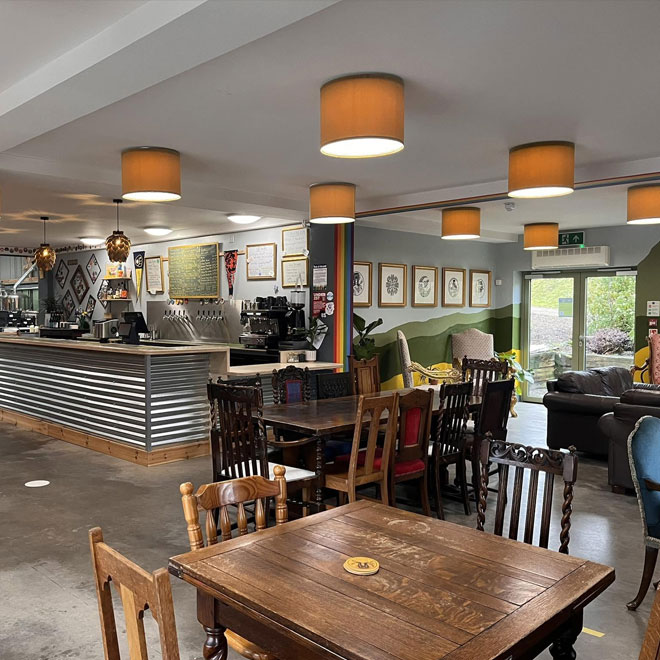 Howe Beer Project Taproom & Social Hall taproom