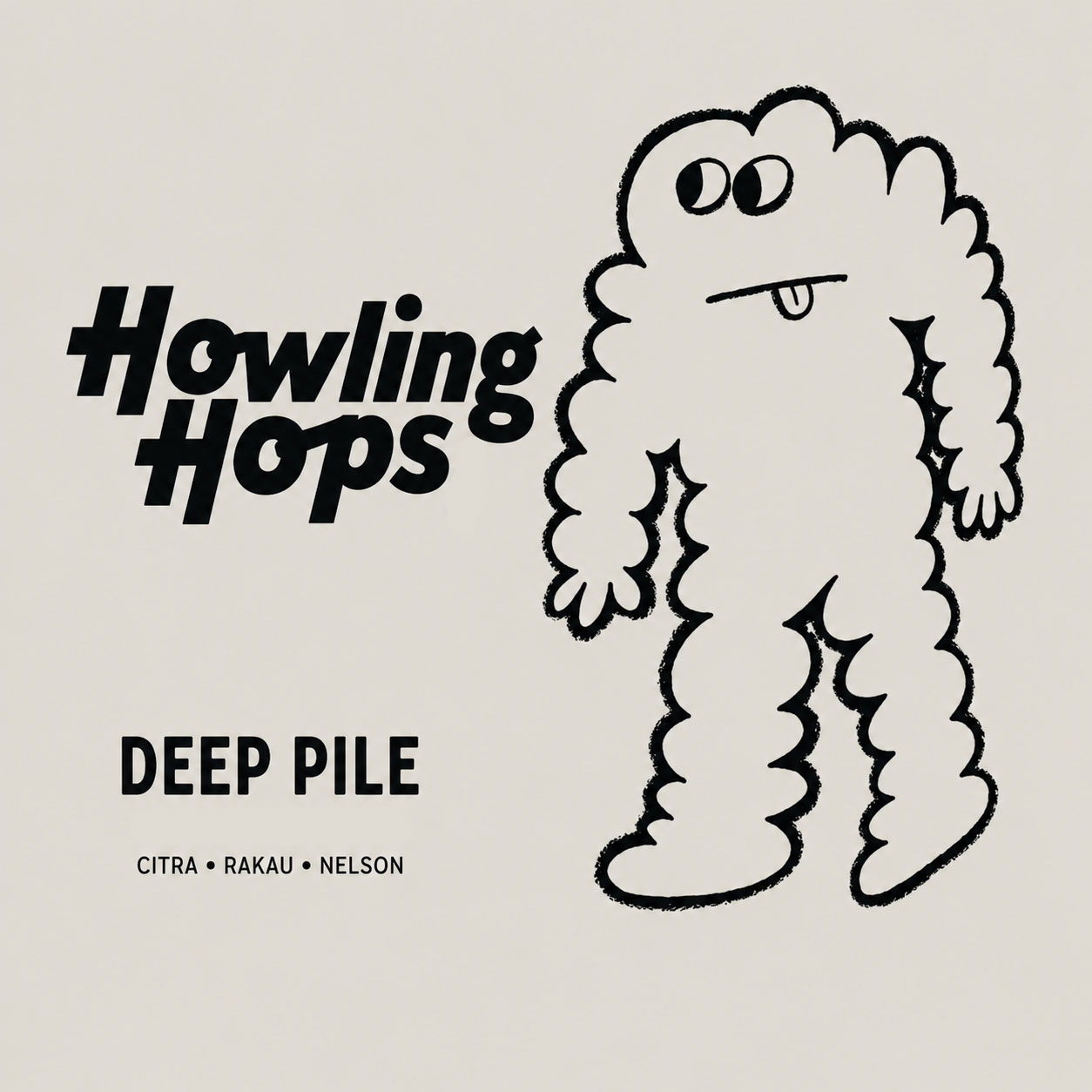 Deep Pile beer artwork
