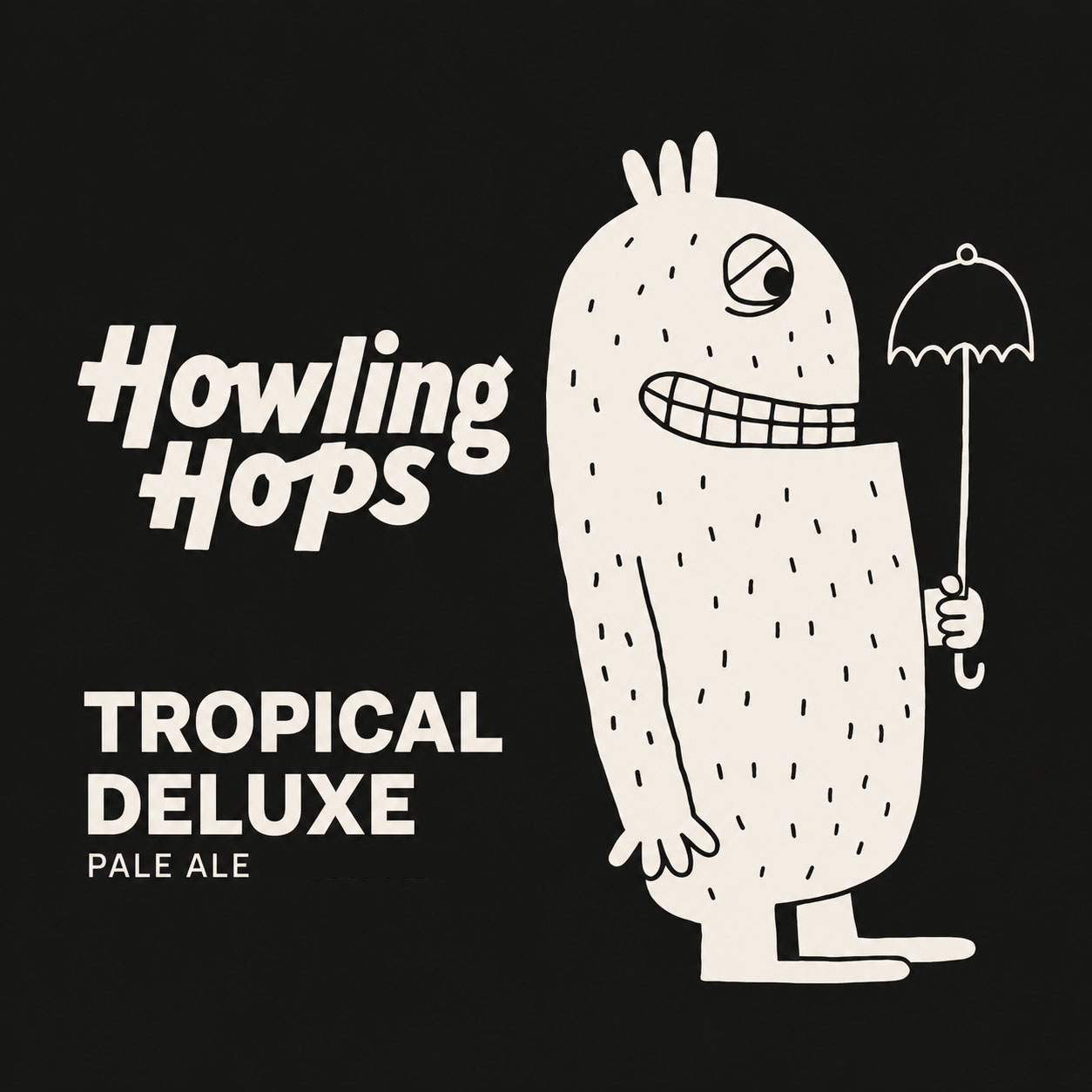 Tropical Deluxe beer artwork