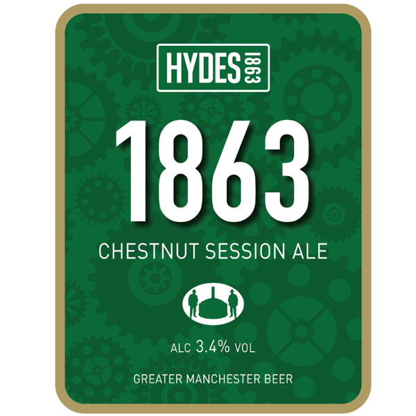 1863 beer artwork