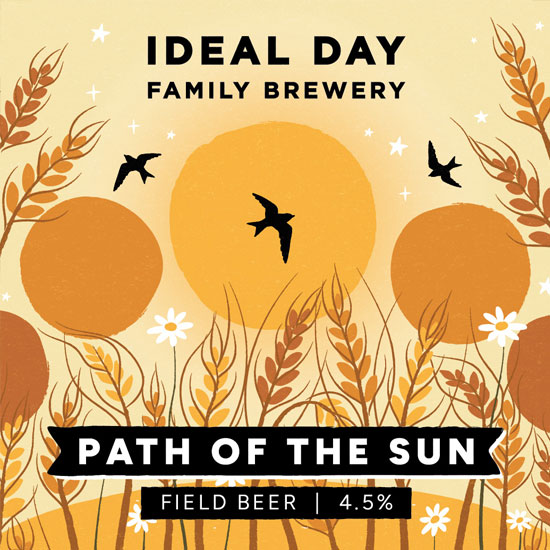 Path of the Sun beer artwork
