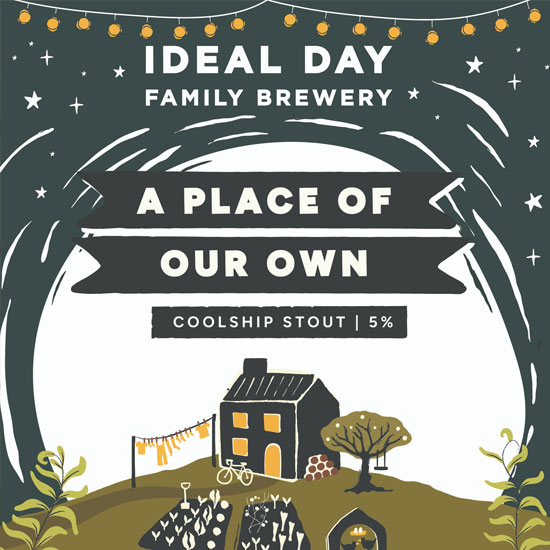 Place of Our Own beer artwork