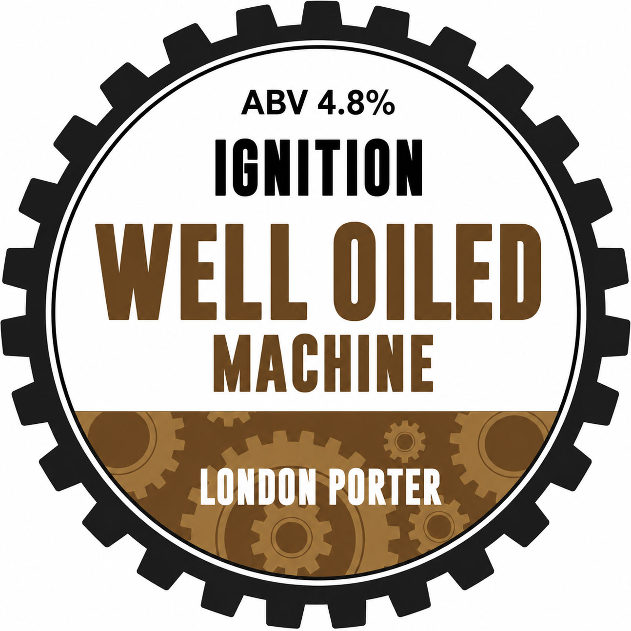 Well Oiled Machine beer artwork