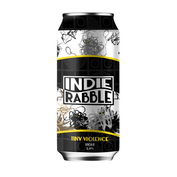 Tiny Violence beer artwork
