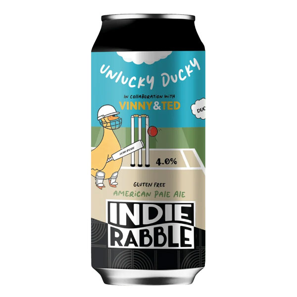 Unlucky Ducky beer artwork