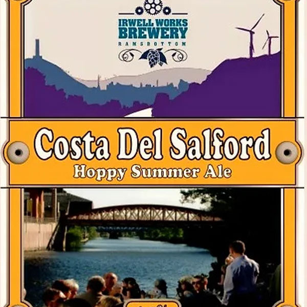 Costa Del Salford beer artwork