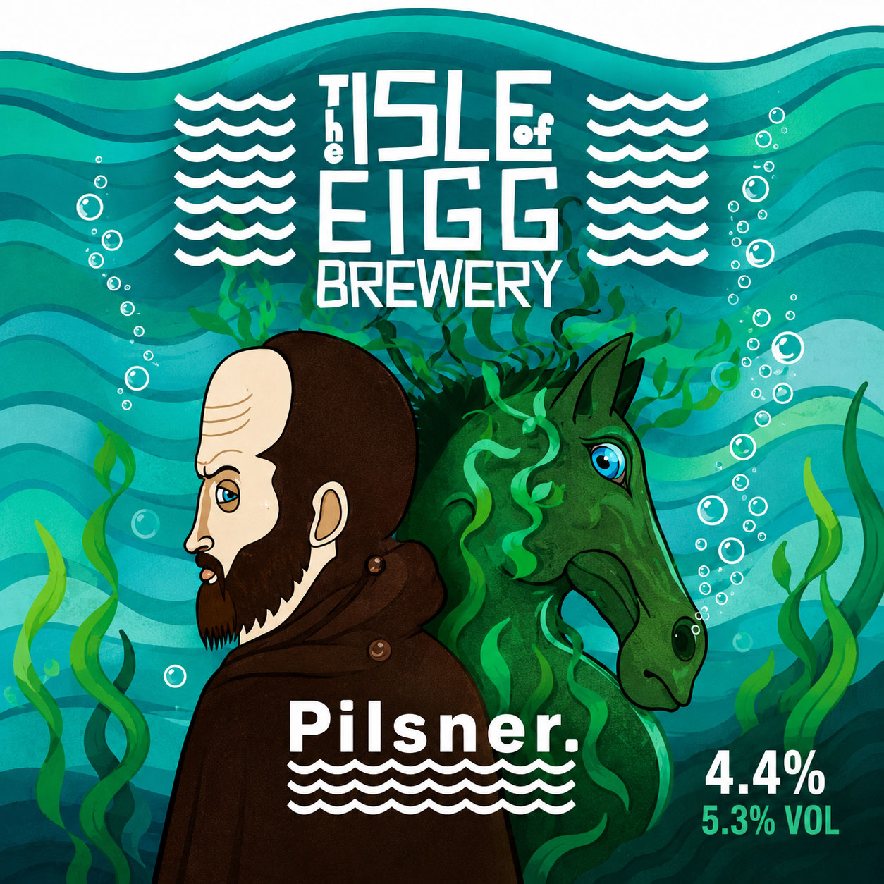 Pilsner beer artwork