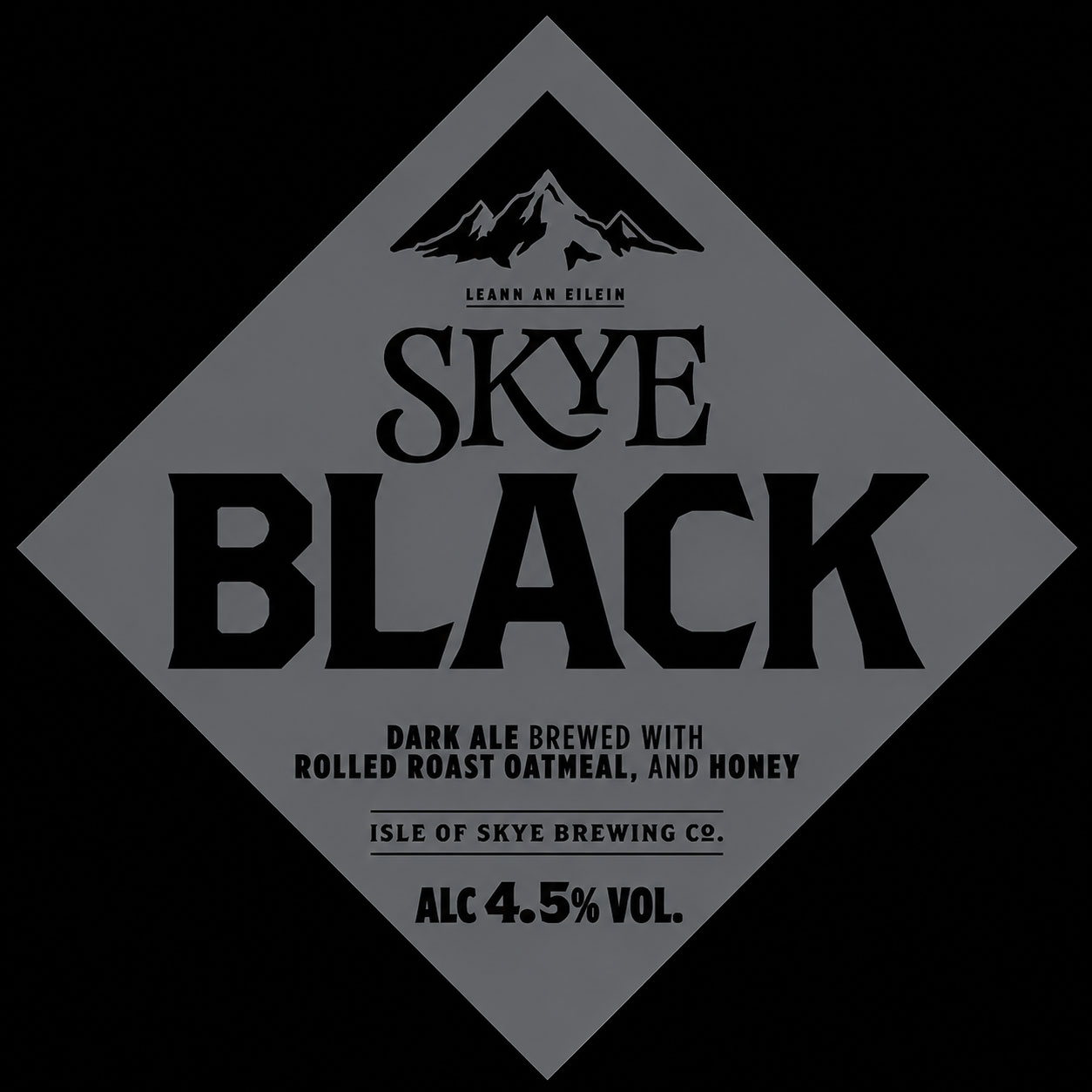 Skye Black beer artwork