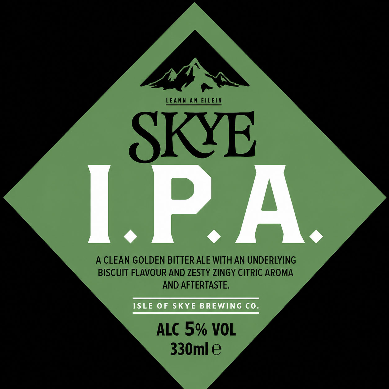Skye IPA beer artwork