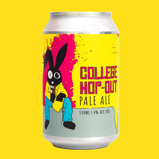 College Hop-Out beer artwork