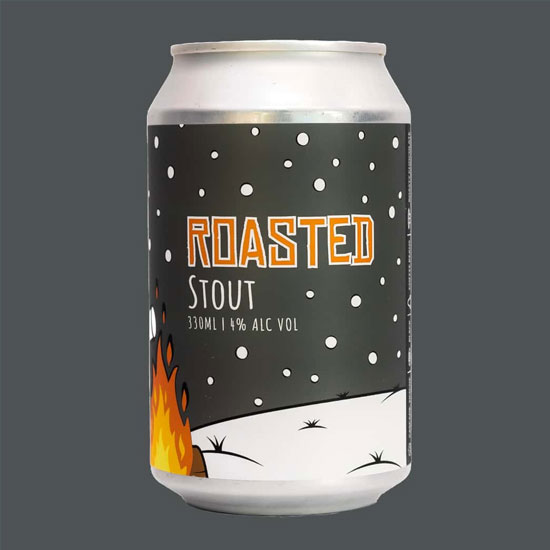 Roasted beer artwork